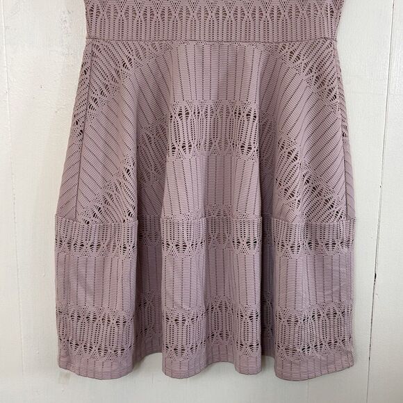 BCBGMaxazaria Amberly Dress Size Medium Lace Mini Dress Women’s Pink Pastel - Picture 7 of 11